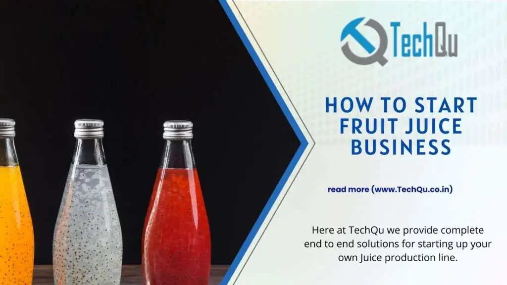 Juice Processing Plant, how to start fruit juice business