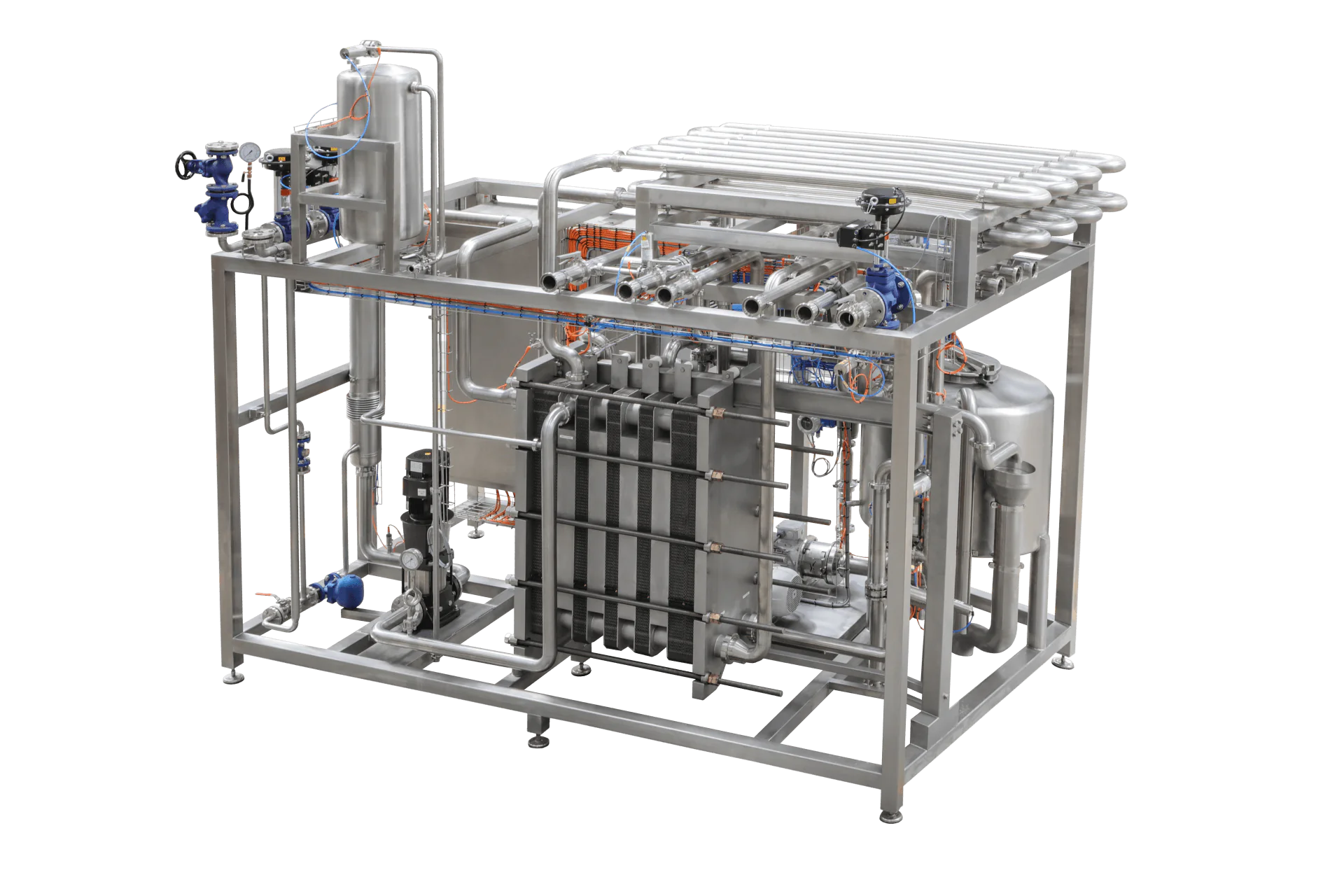 TechQu HTST Milk pasterizer