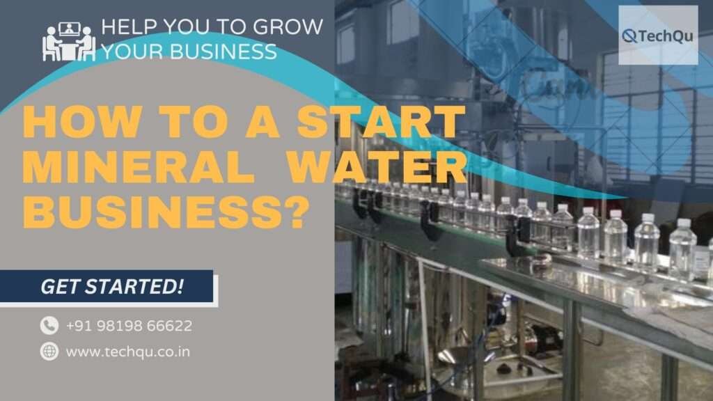 How to Start a mineral-water-business?