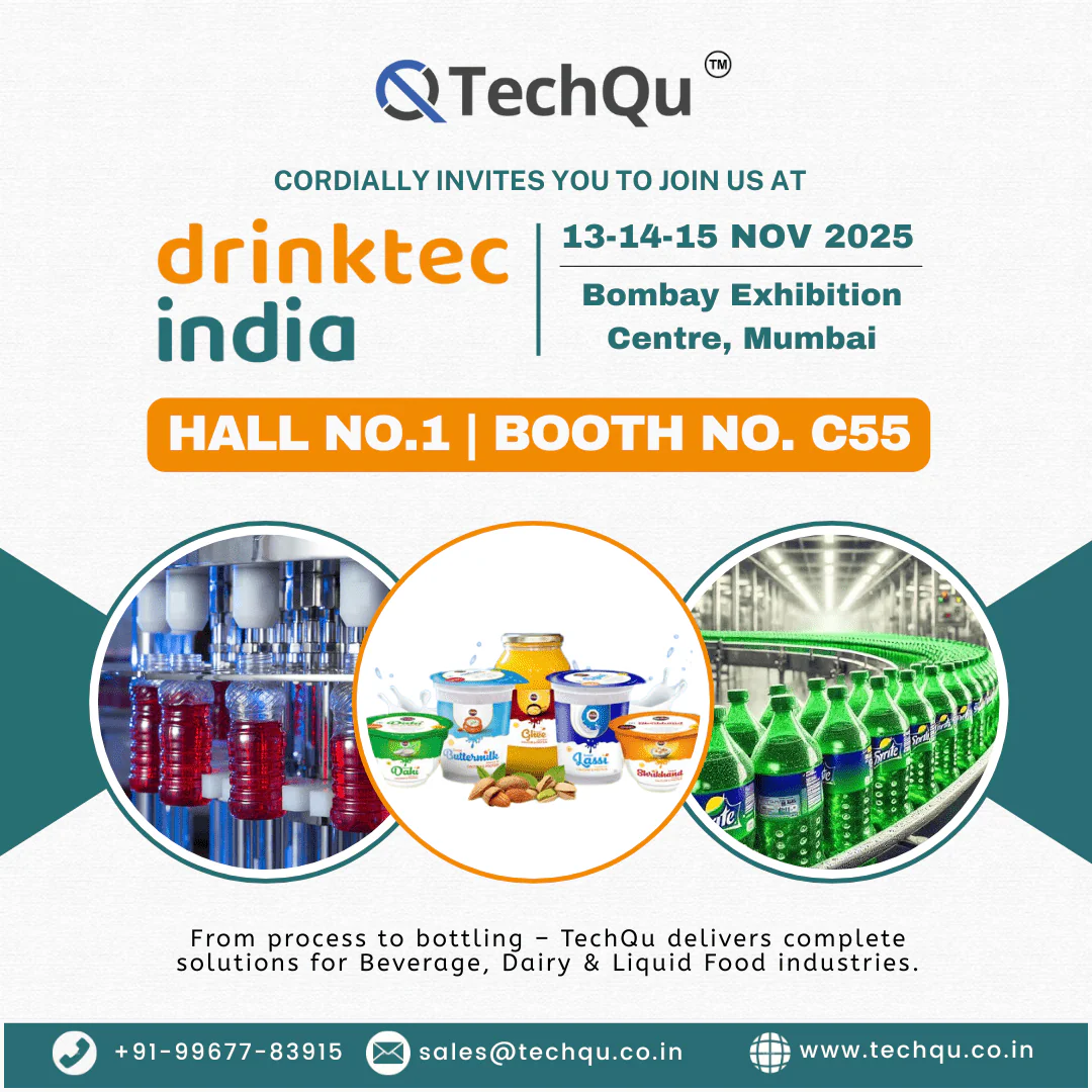 TechQu DRINKTEC INDIA 2025